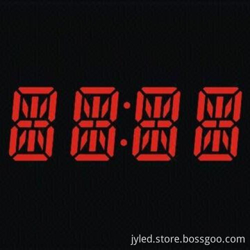 4 digits 14 segment LED display, high brightness